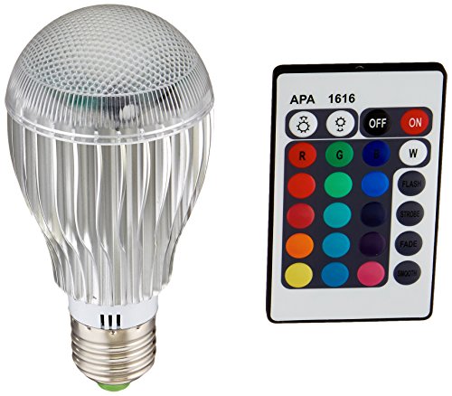 10W E27 Color changing LED RGB Magic Light Bulb With Wireless Remote Control