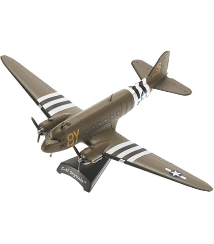 Amazon.com: Douglas C-47 Skytrain/Dakota 1/100 Diecast Aircraft