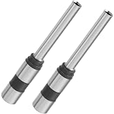 Hegebeck Paper Punch Drill Straight Shank Hollow Punch Bit Tool for Drills and Drill Presses 1/4inch 2PCS