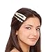 SIQUK 24 Pcs Hair Clips Pearl Barrettes Clips Artificial Pearl Hair Barrettes Gold Hairpins for Women and Girls Bridal Hair Decoration
