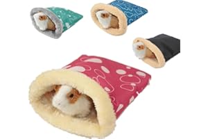 ULTECHNOVO Warm Pet Sleep Sack Bed Rabbits Hamster Wrap Blanket Sleeping Bag Hamster Sleeping Mat Small Pet Nest
