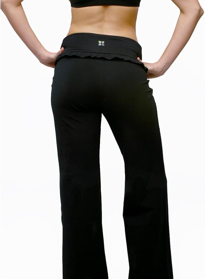 yoga pants flare bottom