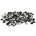 200pcs Composite Waterproof Sealing Gasket EPDM Bonded Neoprene Washers Sealing Washers #8