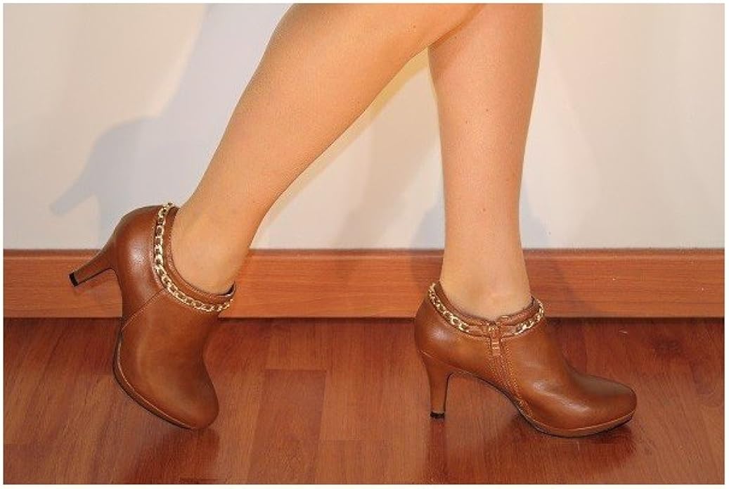 richelieu femme camel