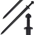 Premium Polypropylene Training Viking Sword Practice Weapon | Virtually Unbreakable | Textured Handle | 38.5" Overall Length