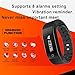 SMA-07 Fitness Tracker IP68 Wristband Watch Smart Bracelet Compatible with Android Phones and iPhone 5 5s 6 6s 6Plus 7 7s 7plus 8 X for Men for Women Gift