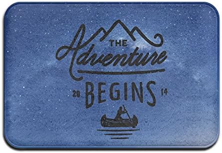 VSFDDD Gentlemen's Hardware Enamel Indoor/Outdoor Doormat 2416 Inch