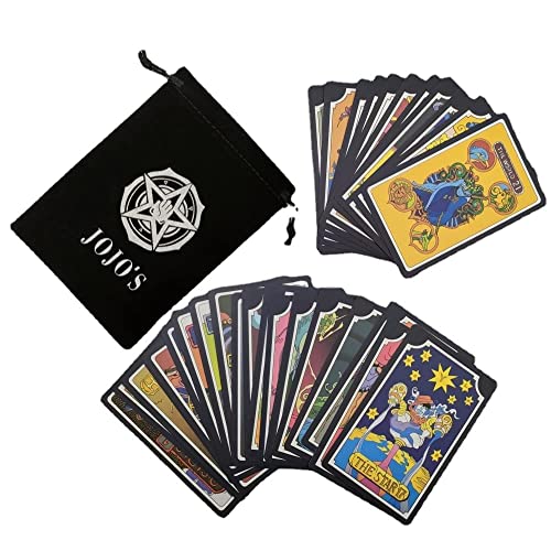Adventure Anime Tarot, 31 JoJo Anime Tarot Cards JoJo Bizarre