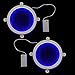 Blinngo Cornhole LED Lights, Ultra Bright Standard Cornhole Night Light for Family Backyard Bean Bag Toss Cornhole Game, Four Color Options, Long-Lasting Over 72 Hours, 2 Set (Purple)