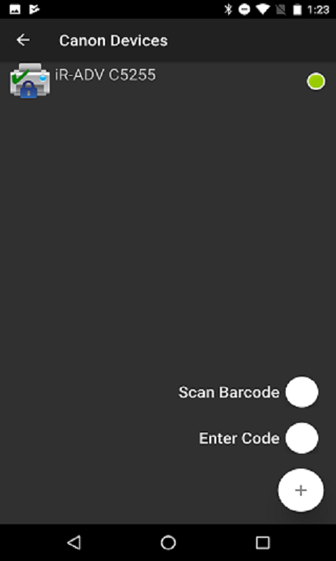 scan qr code canon printer