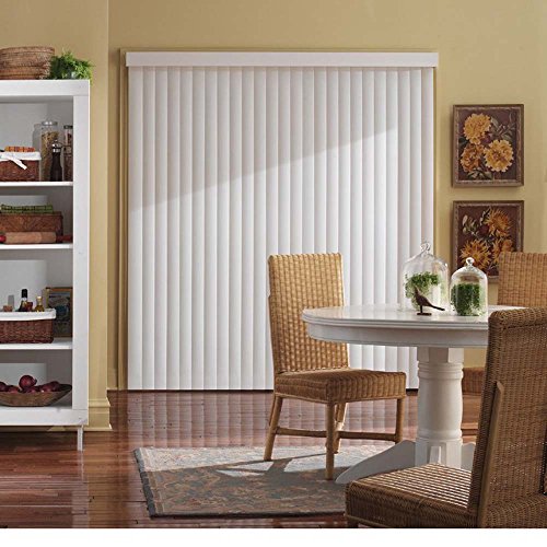 Bali Blinds Vertical Blind Kit, 78x84", Crown White