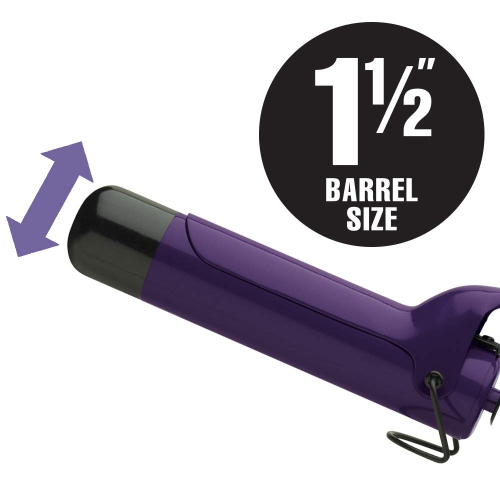 hot tools professional curling iron purple