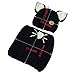 Jhua Baby Kids Warm Winter Beanies Knitted Caps Hooded Animal Ear Hat Scarves Beanie