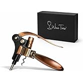 Ultimate All-in-One rabbit wine opener Set – 7 Essential Accessories Included – Complete corkscrew wine opener Kit with Aerator, Stopper & Stand – Premium wine bottle opener for Wine Lovers