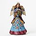 Jim Shore Beauty Blooms from Within Angel with Flowers in Glass Figurine