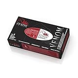 MG6113 - Venom Non-Sterile Powder-Free Latex-Free Nitrile Exam Gloves,Black,Large