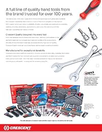 Crescent CTK170CMP2   Juego de herramientas para mecánicos, 170 piezas