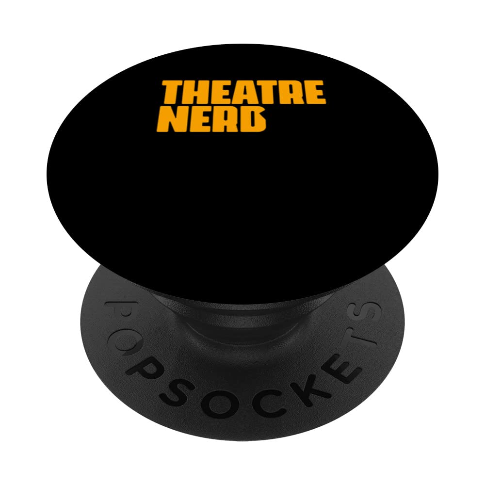 Thespian Nerd Definition Acting Drama Geek Theatre PopSockets Swappable PopGrip