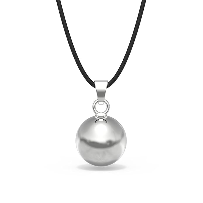 Aranato Elegante Klangkugel versilbert Schmuck Schwangerschaft Bola Mexiko, DREI Größen