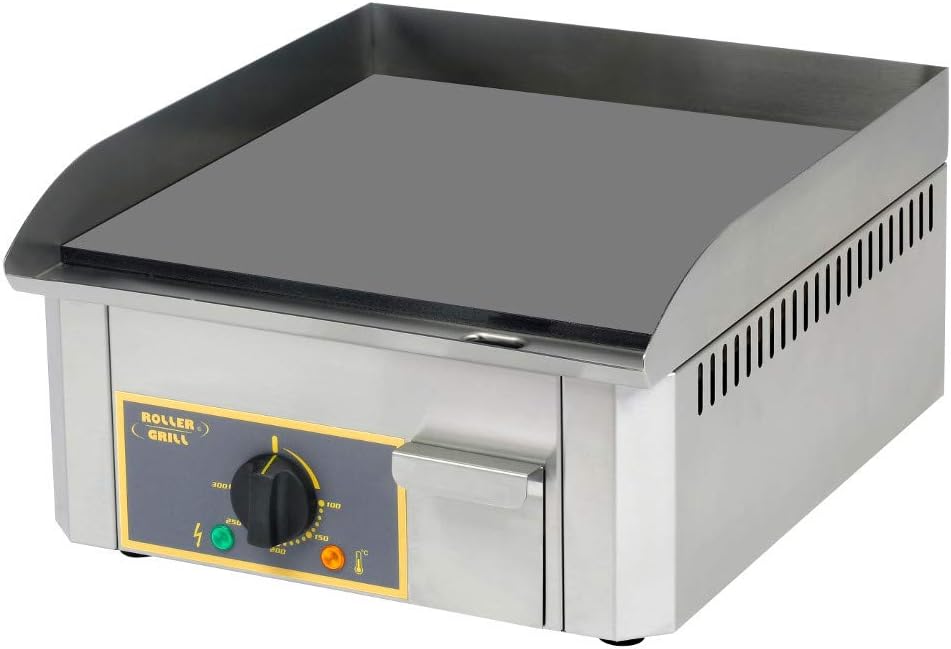 Equipex PSSE-400/1 15' Electric Griddle with Thermostatic Controls, Single Zone Steel Plate, Stainless Steel, 120v, NSF