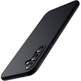 JETech Slim Case for Samsung Galaxy S23 FE, Black | Soft TPU Design, Matte Finish, Shockproof Protection