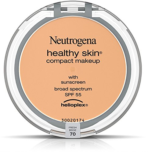 Neutrogena Healthy Skin Compact Makeup SPF 55, Fresh Beige [70], 0.35 oz (5 Pack)