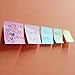 Innospo Sticky Notes 3x3 inches, 12 Pads, 100 Sheets/Pad, 1200 sheets, Spring Colors Self-Stick Notes for Home, Office (Green, Pink, Blue, Yellow in One Pad)