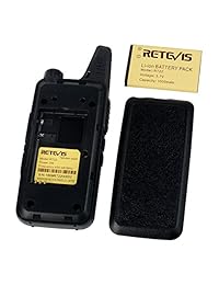 Retevis RT22 Walkie Talkies Recargables manos libres Radios de 2 vías (paquete de 6) con cargador de pandillas de seis vías