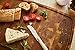 XL Luxury Child Safe Acacia Wood Butchers Block/Chopping Board With Juice Grooves, beautiful serving tray or plate