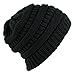 ANGELA & WILLIAM Winter Warm Thick Cable Knit Slouchy Skull Beanie Cap Hat