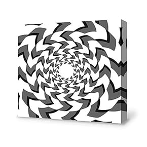 Canvas Wall Art for Living Room,Bedroom Home Artwork Paintings Visual Illusion Ready to Hang - 12x12 inches