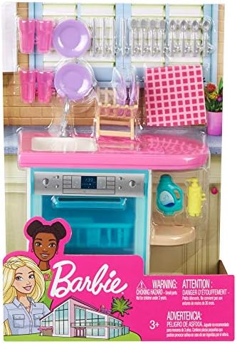 barbie dishwasher playset