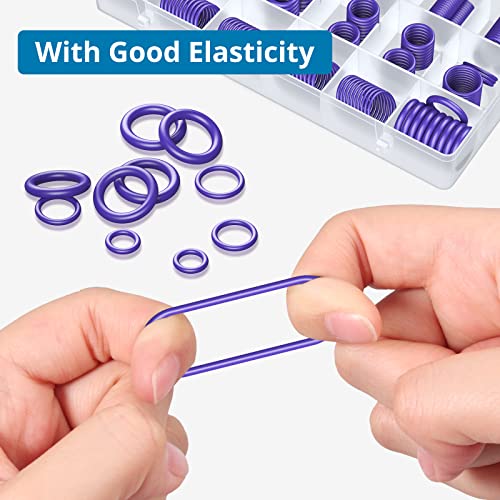 AUTOUTLET AC O Ring Kit 270PCS O Ring Kit 18 Sizes O Rings Car Air