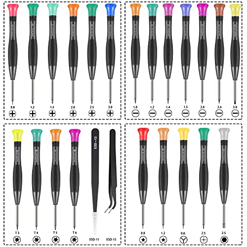 24 Pieces Precision Screwdriver Set, Small