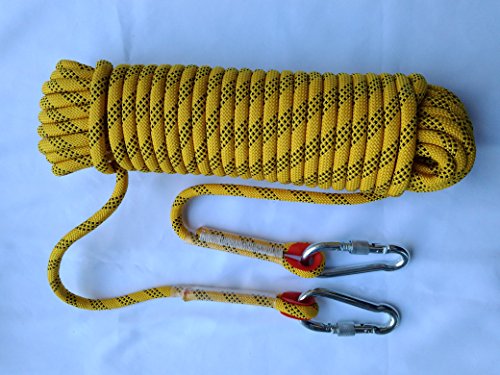 Tonyko Outdoor Climbing Rope, Rock Climbing Rope, Escape Rope, Climbing Equipment, Fire Rescue Parachute Rope (30m(98.4ft))