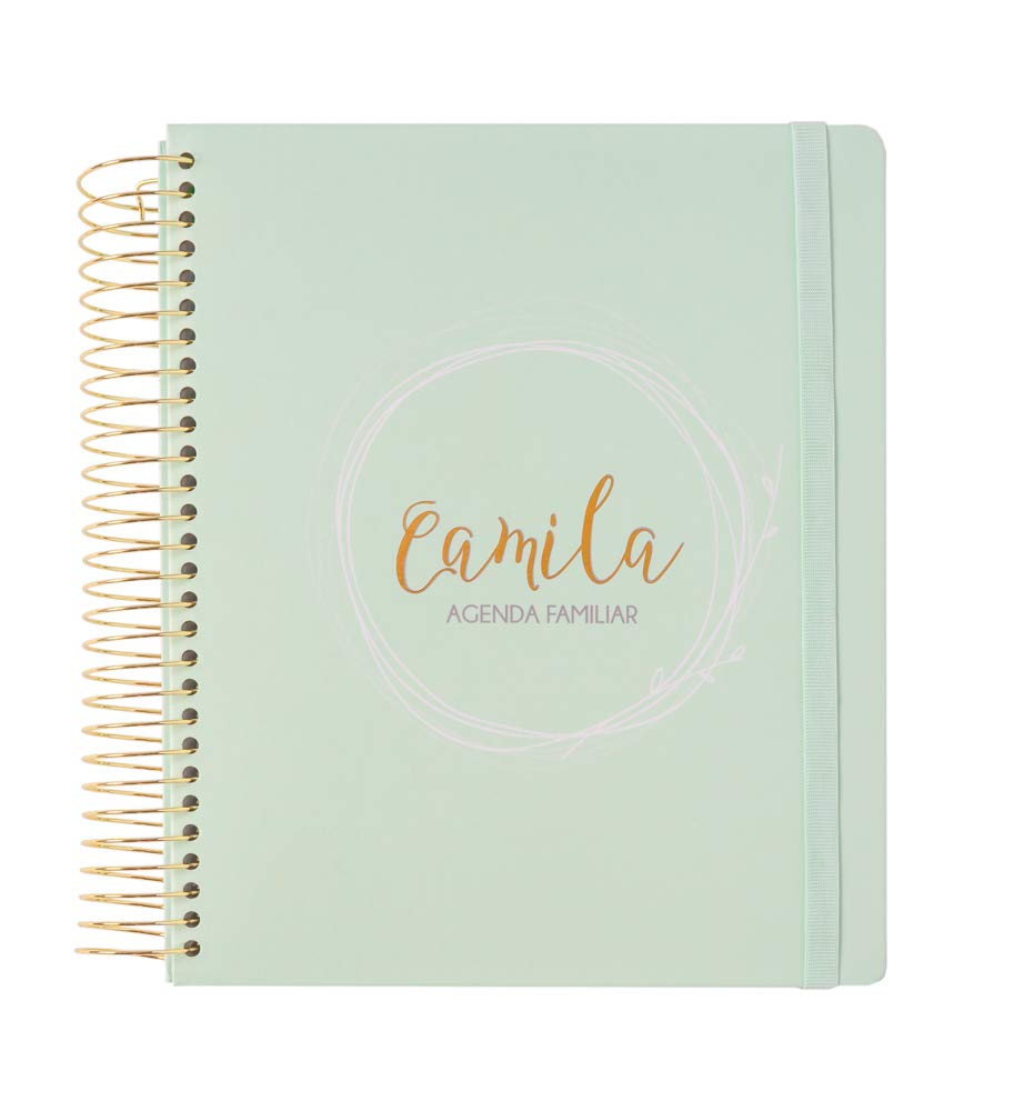 Grupo Erik Perpetual Camila Family Diary, 20.5 x 25 cm