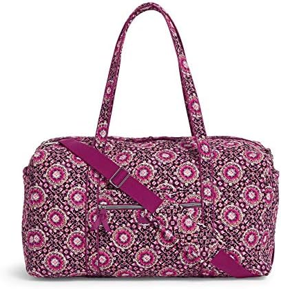 Vera Bradley Women's Signature Cotton Large Travel Duffle Bag 5 Vera Bradley Women's Signature Cotton Large Travel Duffle Bag