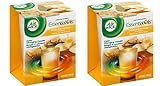 Air Wick Color Changing Scented Candle Limited Edition, Vanilla & Brown Sugar Fragrance 2-Pack