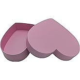 WENPACK Empty Heart Shaped Gift Box Strawberry Packaging (Pink)