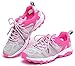 Odema Women Ultrathin2.0 Mesh Quick Drying Aqua Water Shoes ,Grey Red ,8 B(M) US