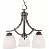 Maxim Axis-Three Light Chandelier in Transitional style-18 Inches Wide by 16.25 inches high-Oil Rubbed Bronze Finish -Tradi