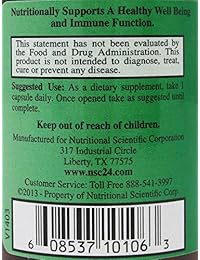 Fuente nutricionales Corp immunition NSC 100 BETA glucan extra...