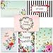 Juvale 48-Pack Bulk Happy Birthday Cards Box Set - 6 Unique Assorted Watercolor Floral Designs, Blank Inside with Envelopes Included, 4 x 6 Inches primary