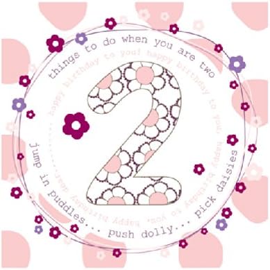 Girls Second Birthday Card by Molly Mae - HH51