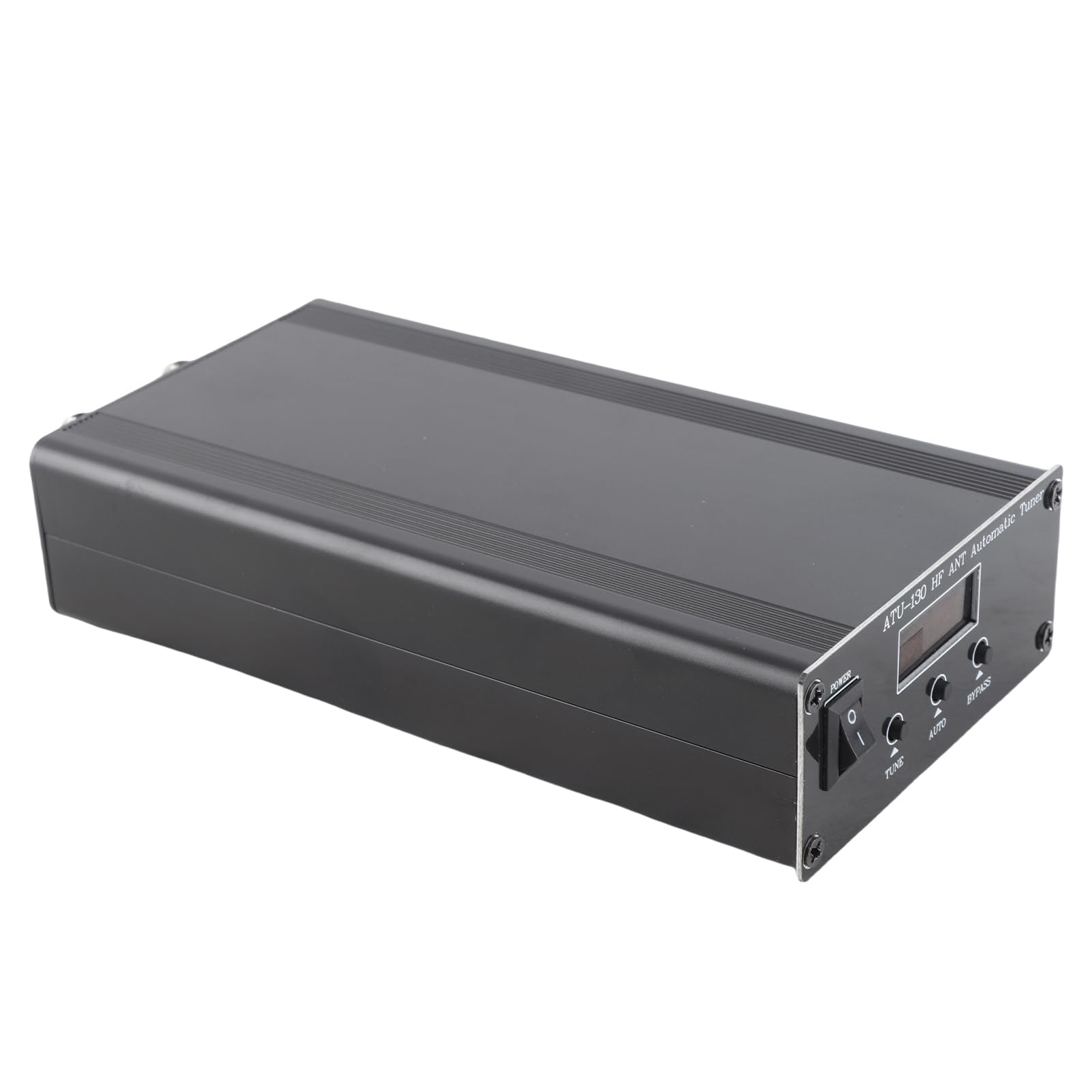 ATU-130 Antenna Tuner 1.8-50MHz 200W Miniature Shortwave Automatic Antenna Tuner 10-15 VDC OLED Display
