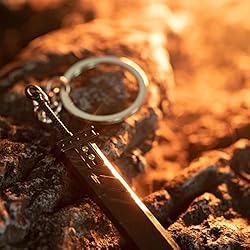Evere FF7 Remake Keychain - 3.9 inch Key Charm Game