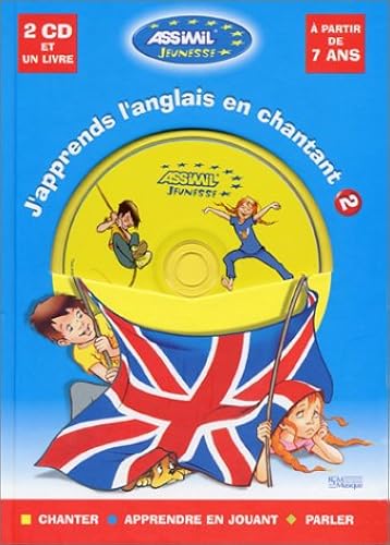 Download J'apprends l'anglais en chantant, niveau 2 (1 livre + coffret de 2 CD) PDF