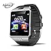 Aipker Bluetooth Smartwatch Phone with SIM TF Card Slot Camera for Samsung LG Sony All Android Smartphones Silver