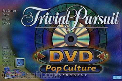 Milton Bradley Trivial Pursuit POP Culture DVD Game