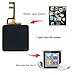 Unifix Full Repair Kit Touch Screen Digitizer Glass LCD Display Screen for iPod Nano 6th Generation Pre-Assembly + Toolkit with Adhesive